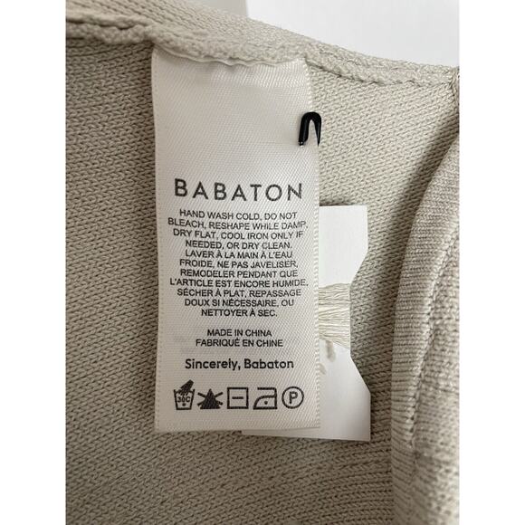 Aritzia Babaton Tank Top Sculpt Bustier Corset Knit Asymmetric - Picture 8 of 8